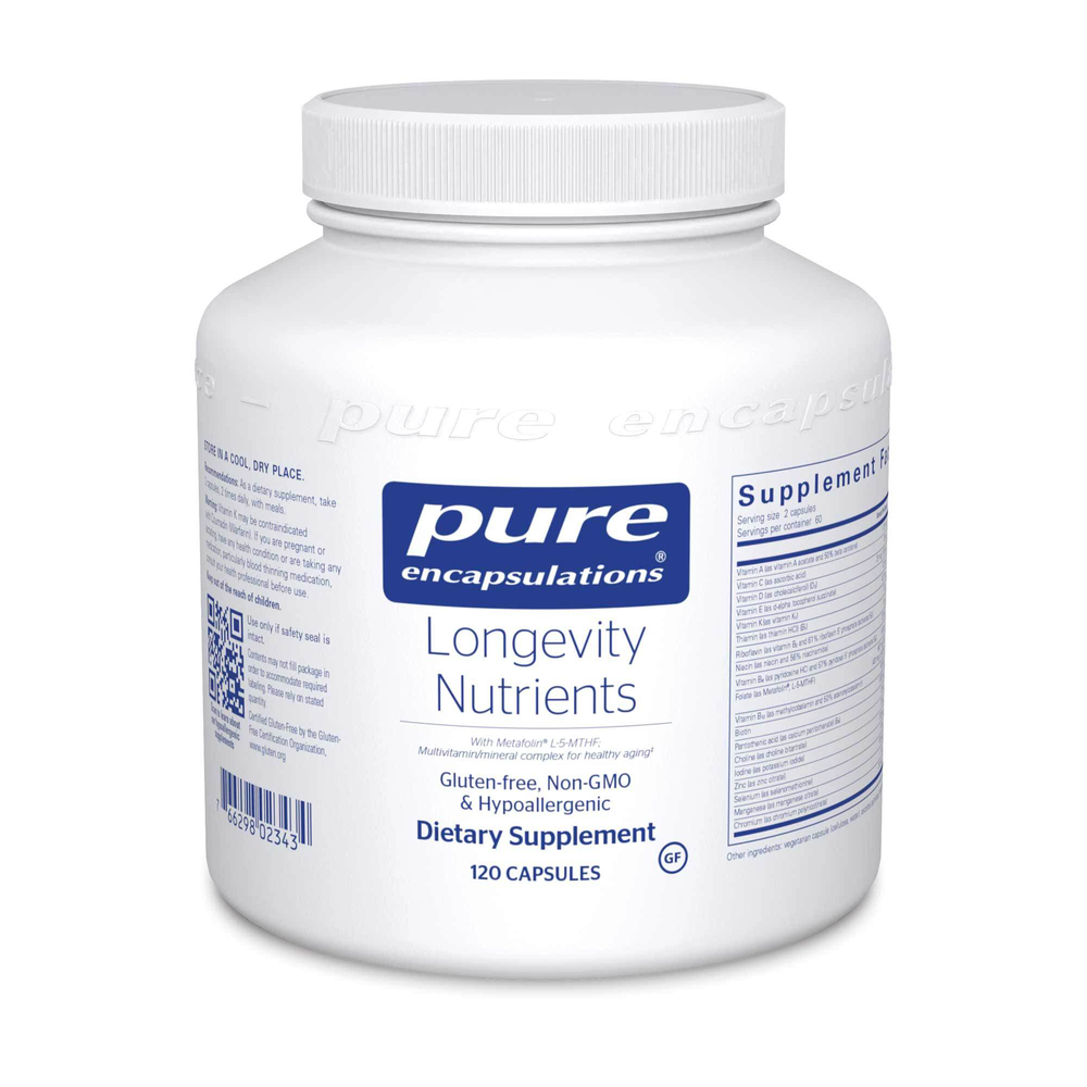 Longevity Nutrients - 120 CAPSULES